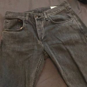 Rag & Bone Grey Slim Straight Jeans